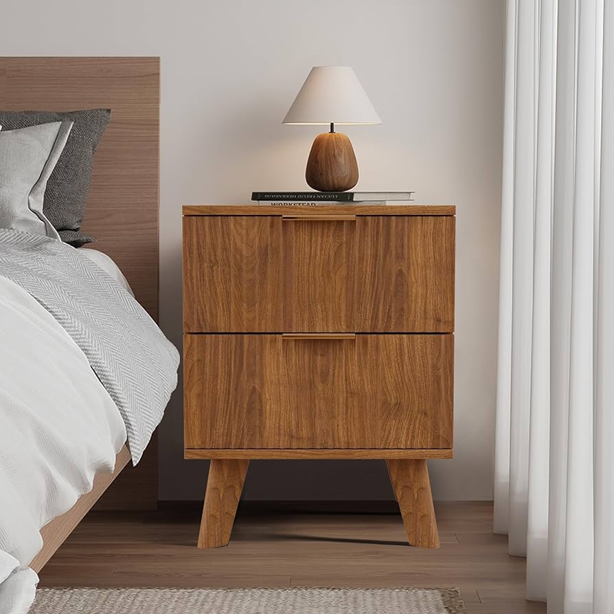 Amazon.com: affeivul Nightstand Mid Century Modern Bedside